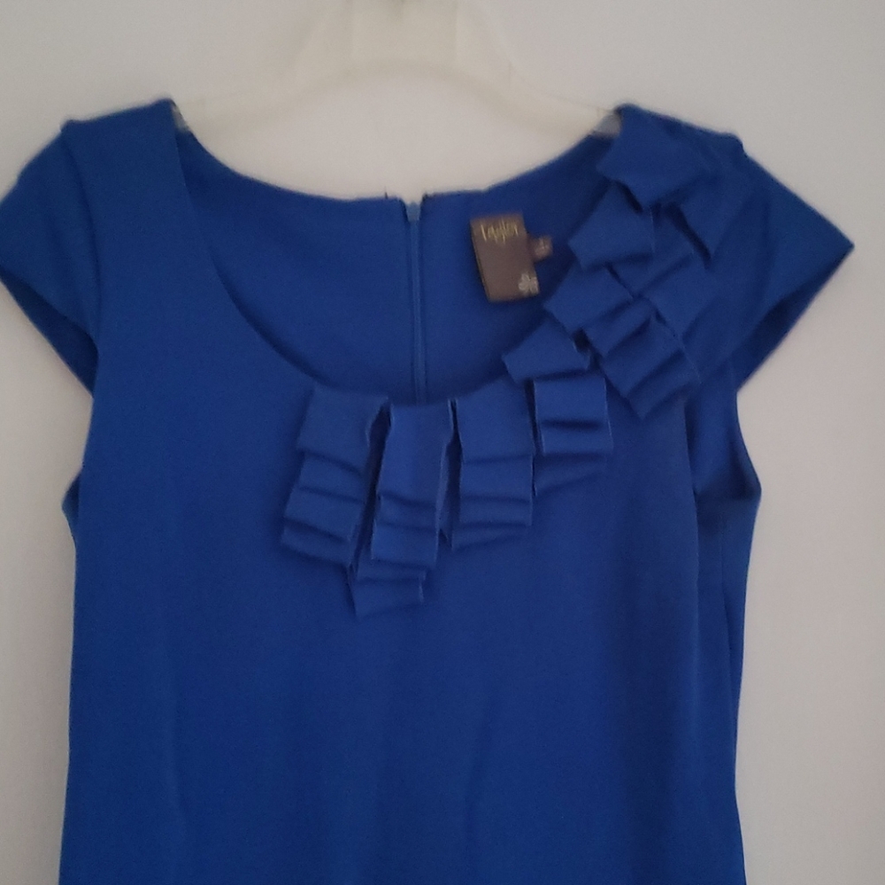 Cobalt blue dress